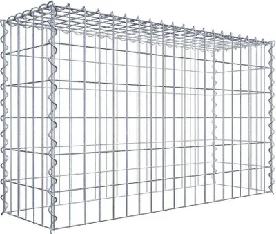 Produktbild von Anbaugabione Typ 3 100 cm x 60 cm x 30 cm (L x H x T), Maschenweite 5 cm x 10 cm, Spirale