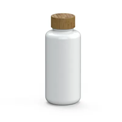 Immagine prodotto di Borraccia "Natural" da 1000 ml - a tenuta stagna e senza BPA - borraccia leggera in Tritan per lo sport - Bianca