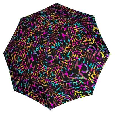Immagine prodotto di doppler ombrello tascabile ombrello Modern.Art Magic Mini Youngster nero multicolore