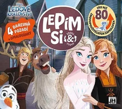 Zdjęcie produktu dla Ledové království - Lepím si znovu a znovu