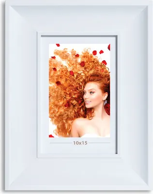 Produktbild von Bilderrahmen Lifestyle Foto Rahmen Collage quadratisch Wanddeko Poster 40D - Farbe: Weiss | Format: 10x15