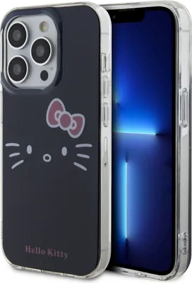 Produktbild von Hello Kitty IML Kitty Face - iPhone 15 Pro Max Hülle (Schwarz)