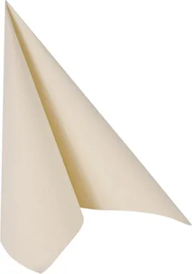 Produktbild von 50 Servietten "ROYAL Collection" 1/4-Falz 40 cm x 40 cm champagner