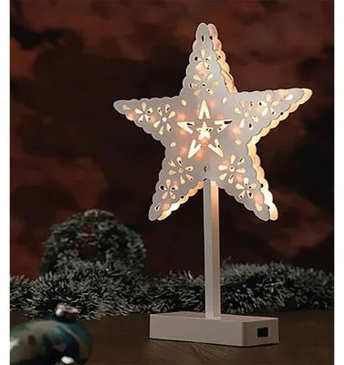 Productafbeelding van Kerstster, blauw, Único - kerstdecoratie voor de kerstboom