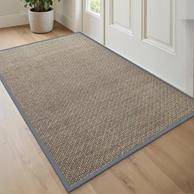 Produktbild von Fußmatte Innen 80 x 120 cm, rutschfest, saugfähig, Grau