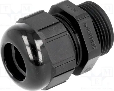 Produktbild von 5x Kabelverschraubung Mat:  schwarz UL94V-2 53015240 n IP68