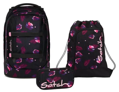 Produktbild von Satch, Schulrucksack-Set PACK Mystic Nights 3-teilig, ab 5. Klasse