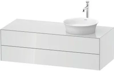 Produktbild von DURAVIT WT4987R85850010 WTU White Tulip wandh,2 SchKa,B re.