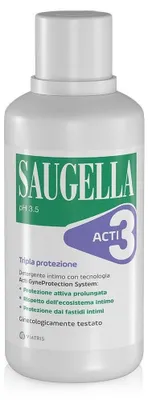 Productafbeelding van SAUGELLA ACTI3: Intieme wasgel met drievoudige bescherming, 500 ml