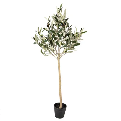 Obrázek produktu pro Clayre & Eef Umělý olivovník 90 cm zelený plastový