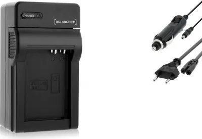 Produktbild von Ladegerät BLACK für Akku-Typ: Canon NB-10L, NB10L – Kompatibel mit: