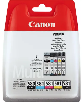 Produktbild von Canon PGI-580 CLI-581 BK C M Y PGBK