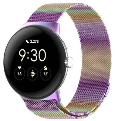 Immagine prodotto di Cinturino in metallo per smartwatch Google Pixel Watch 4 / 3 / 2 da 45 mm, con chiusura magnetica, vari colori