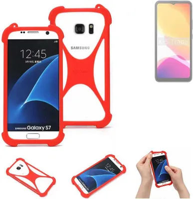 Produktbild von K-S-Trade Handy-Hülle kompatibel mit Cubot Note 21 Schutz-Hülle Bumper Silikon Schutz Hülle Cover Case Silikoncase Silikonbumper TPU Softcase