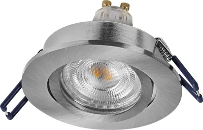 Productafbeelding van OSRAM 4058075853454 Spot Set LED inbouwspots, dimbaar, 3,7W, satijnnikkel