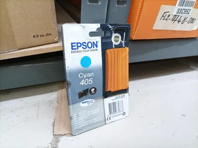 Produktbild von Epson Singlepack Cyan 405 DURABrite Ultra Ink, Standardertrag, Cyan, Tinte auf Pigmentbasis, 5,4 ml, 1 Stück(e), Einzelpackung