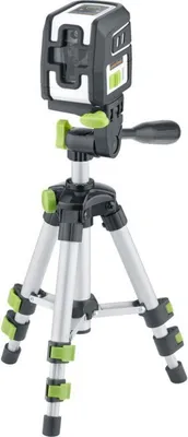 Zdjęcie produktu dla Laserliner SmartCross, 40 m, 0,3 mm/m, 4°, 515 nm, Poziomy/Pionowy, Zielony