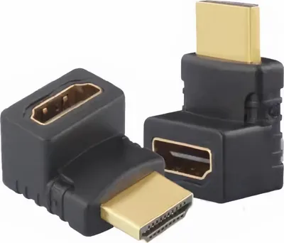 Produktbild von P10 HDMI Adapter Stecker auf Buchse Adapter Winkelstecker 90 Grad HDMI Extender