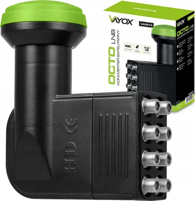 Produktbild von Vayox Octo VA0273 Satellitenkonverter | Full HD | 4K | Wasserdicht