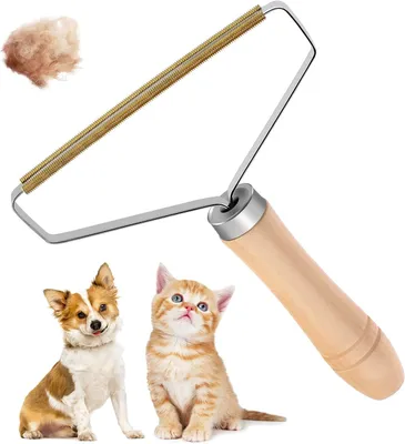 Produktbild von Fusselentferner Tierhaare,Fusselrasierer für Kleidung und Teppich,Tierhaarentferner Sofa,Magische Pfoten Fusselbürste,Katzenhaarentferner