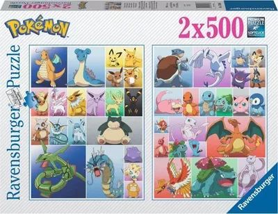 Immagine prodotto di Puzzle Pokémon RAVENSBURGER 2x500 pezzi