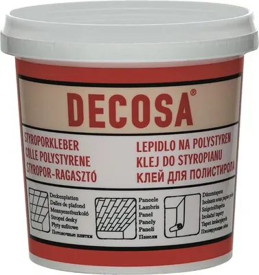 Produktbild von Kleber für Styropor 1 kg effizient schnelltrocknend weiß