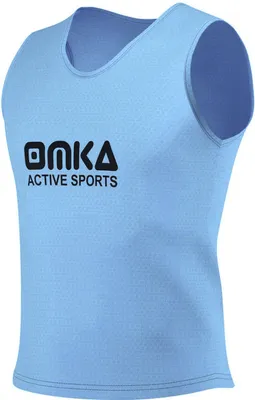 Produktbild von OMKA Leibchen Trainingsleibchen Markierungshemd Kinder Erwachsene, Farbe:Mittelblau, Bibs:Mini (S)