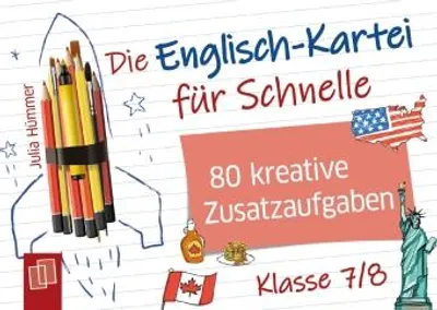 Obrázek produktu pro Die Englisch-Kartei für Schnelle - Klasse 7/8