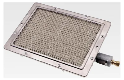 Produktbild von Ersatzteil für Propangas BBQ Grill Herd Brenner Infrarot Heizelement (220 x 170 mm)