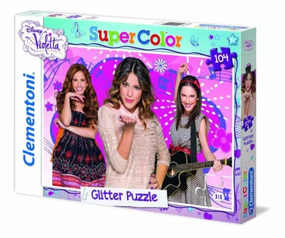 Produktbild von Violetta Glitter Puzzle 104 Teile