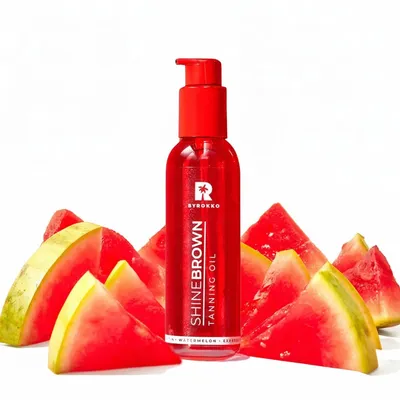 Produktbild von BYROKKO' Shine Brown Watermelon Oil – Bräunungsbeschleuniger Öl für schnelle Bräune