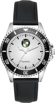 Produktbild von KIESENBERG Herrenuhr Armbanduhr Puch Oldtimer Geschenk Fan Artikel Zubehör Fanartikel Analog Quartz Uhr L-1195