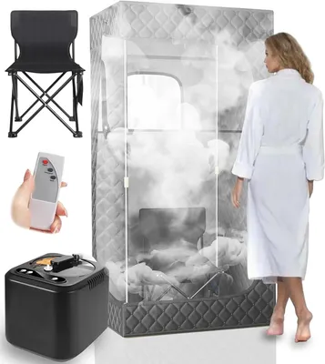 Productafbeelding van Draagbare Sauna met 1000W en Afstandsbediening voor Complete Lichaamsontspanning