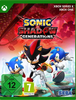 Produktbild von SEGA Sonic X Shadow Generations, Xbox Series X, E10+ (Jeder über 10 Jahre), Physische Medien