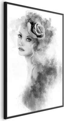 Produktbild von Posterpapier Poster - Watercolor Portrait 60x90 cm Menschen h-B-0107-ao-a