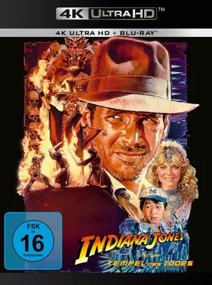 Produktbild von Indiana Jones und der Tempel des Todes - Universal Pictures - (Ultra HD Blu-ray / Abenteuer)