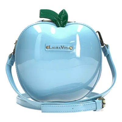 Produktbild von LAURA VITA Apfeltasche Sac Pomme bleu (blau-hellblau) mit abnehmbaren längenverstellbaren Schultergurt
