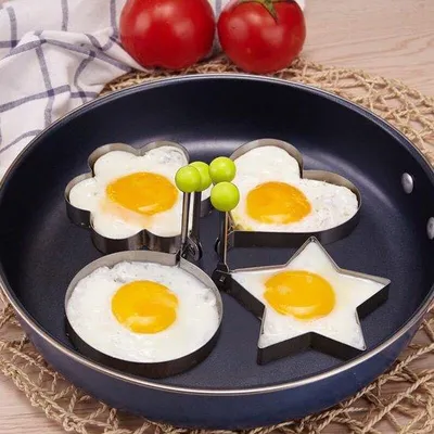 Produktbild von 4 Stück Eierformen, DIY Eierformen, kreative Eierformen, kleine Eierformen