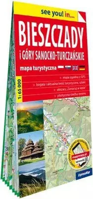 Immagine prodotto di Bieszczady e i monti Sanocko-Turczańskie Carta turistica 1:65 000