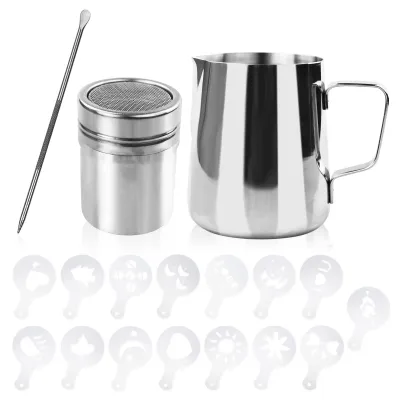 Milchaufschäumkännchen 350 ml RVS Barista Milchkanne