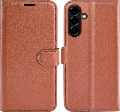 Produktbild von Samsung Galaxy A57 Hülle - Coverup Klapphülle - Braun