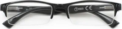 Produktbild von B&S READY READER PLASTIC NYLON BLACK +1.0 | 3er Set | Modische Lesebrille