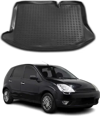 Image de Tapis de coffre pour Ford Fiesta 2001-2008 Caoutchouc TPE Noir