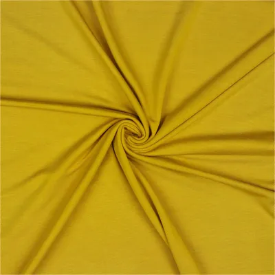Modal-Jersey Modalstoff 27 Farben 0,5x1,45m Jerseystoff Tencel™ Modal Oeko-Tex zertifiziert gelb