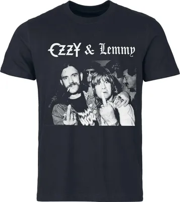 Produktbild von Ozzy Osbourne T-Shirt Herren Hellraiser Ozzy & Lemmy schwarz XL