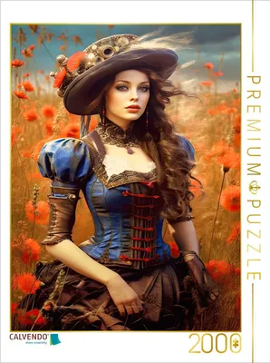 Produktbild von CALVENDO Puzzle Ein Motiv aus dem Kalender Steampunk Ladies | 2000 Teile Lege-Größe 90x67cm Foto-Puzzle für glückliche Stunden
