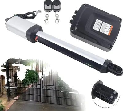 Obrázek produktu pro Automatický otvírač křídlové brány, příkon 50 W, nosnost 300 kg, 2 dálkové ovladače