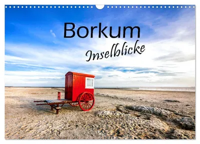 Produktbild von Borkum - Inselblicke (Wandkalender 2027 DIN A3 quer), CALVENDO Monatskalender