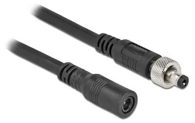 Immagine prodotto di Cavo di prolunga per alimentatore Delock - Connettore CC 5,5 x 2,1 mm (maschio)
