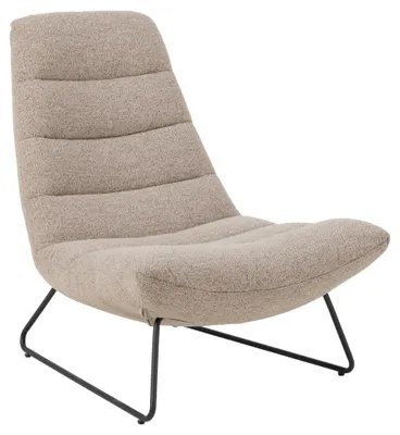 Produktbild von Sessel Milford Beige, Sitzhöhe 43 cm, Sitzbreite 82 cm, Sitztiefe 56 cm